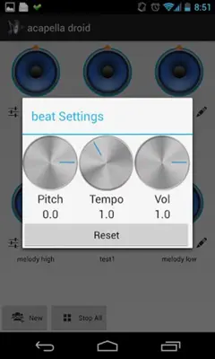 acapella droid free android App screenshot 0