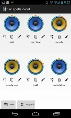 acapella droid free android App screenshot 1