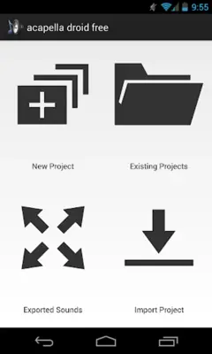 acapella droid free android App screenshot 3